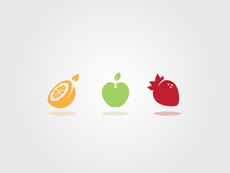 Example of Fruit Icons