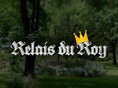 Relais du Roy bed breakfast font garden give logo normandy relais du roy