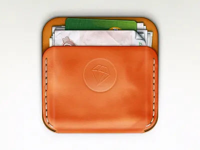 Rich Daddy Wallet icon ios photoshop rich daddy wallet