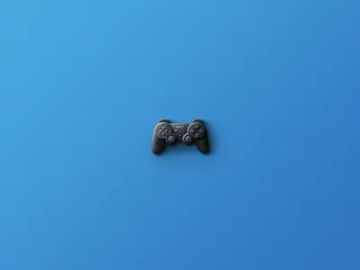 PlayStation 3 Controller blue controller icon playstation ps ps3 tiny