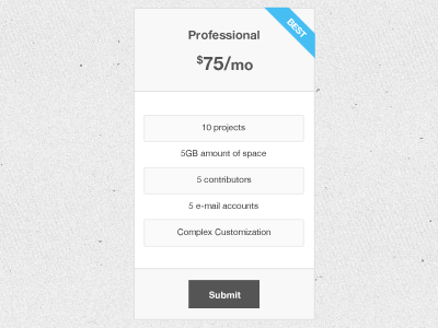 Pricing pricing themes ui web design wordpress