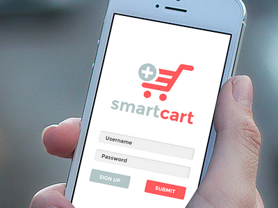 smartcart app cart mobile shopping ui