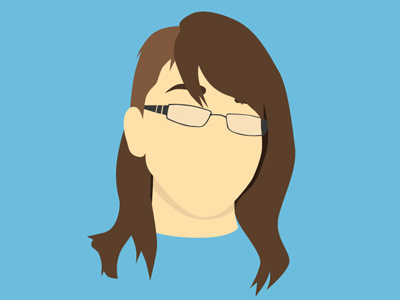 Hello illustrator portrait self vector