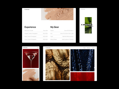 Portfolio Website - Karolina Grabowska 03 animation art artdirection design figma framer jitter kaboompics layout minimalist modern photography portfolio portfolio website typography ui web design web development website design white space