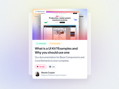 UnifiedUI - Card Component card card component cards components design figma ui ui component ui design ui design kit ui kit uiux unified ui unifiedui user interface ux website