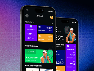 Sport application mobile UI design figma fitness fitness app fitness goals fitness ui gym health health app healthcare minimal design mobile mobile app mobile ui online training product design sport sport app ui ux workout