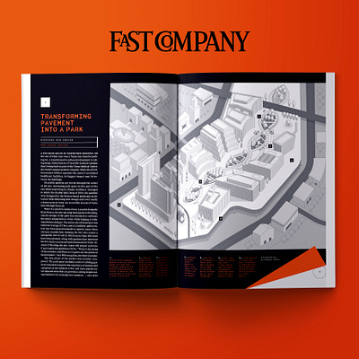 Isometric Illustration - Fast Company editorial fast company hospital illustration isometric magazine tmc vector