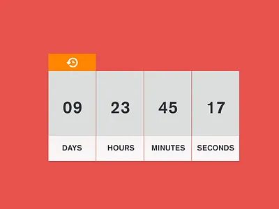 Countdown countdown design hours time ui web