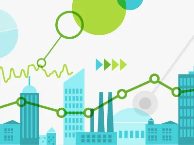 Business illustration 01 app application blue graphics green hatchers illustration startup vector website