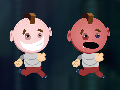 Beercamp Sneak Peek: Jeff beercamp character design drunk mohawk