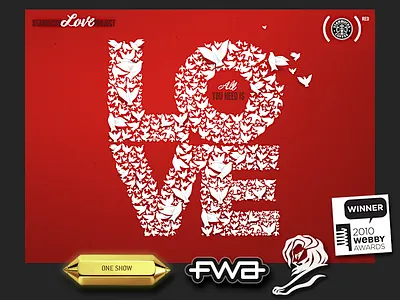 Starbucks Love Project bbdo campaign red starbucks tool of na user experience ux