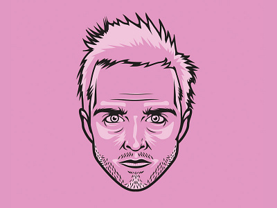 Jesse amc bitch breaking bad caricature jesse pink pinkman