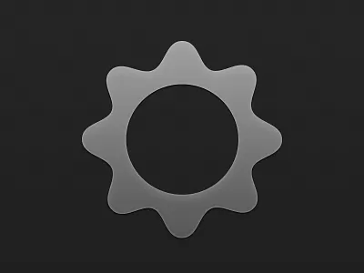 Settings icon ios tabbar ui