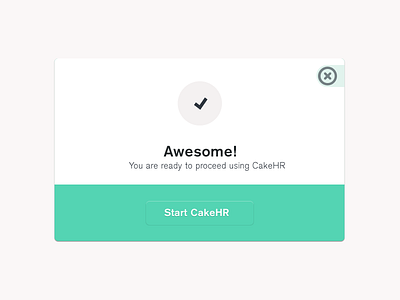 Simple Modal design modal rebound ui web