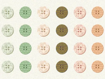 It's all about the buttons buttons illustration patterns vector