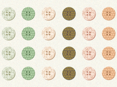 It's all about the buttons buttons illustration patterns vector