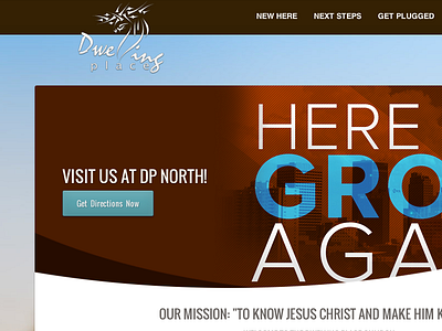 Dwelling Place Website uiux web design