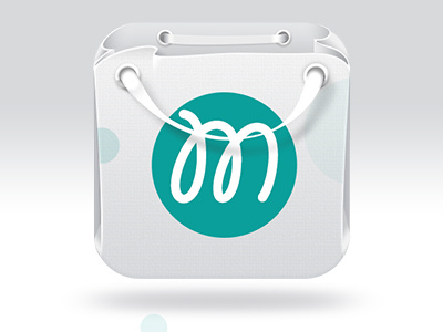 M green ios shopping ui icon shopping ui i从鸥鸟