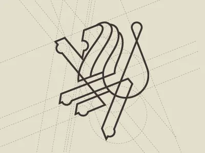 Lionel grid lion logo symbol