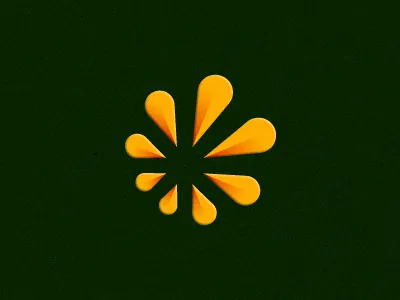 Fitlime action asterisk circle circular design drop dynamic dynamics fit fitness goal gradient icon lemon lime logo mark motivation moving round slice target unused