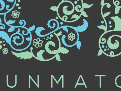 New Acanthus branding illustration lettering