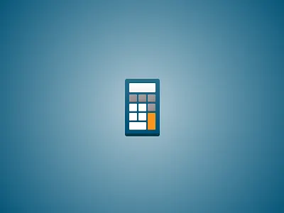 Calculator Logo Icon calculator icon illustrator logo