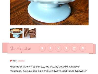 Share Sweet Tooth bakery ecommerce shopify theme