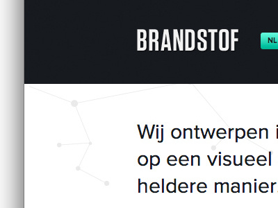 New website, Studio Brandstof portfolio ui web