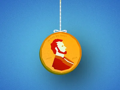 Penny lincoln noise penny string