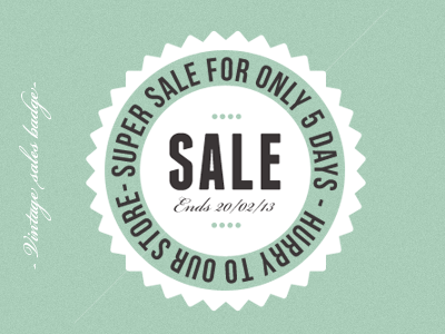 Sales Badges (freebie) badge badges e commerce grey limited time now only offer online shop periodic offer price price badge price reduction print promotion retro shopping bag shopping cart special sale vintage web element