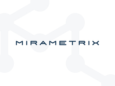 Mirametrix Typography logo mark typography word wordmark