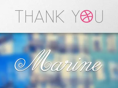 Thank You debut first shot invitation invite thank you thanks