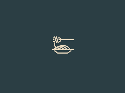 Pasta food fork icon pasta