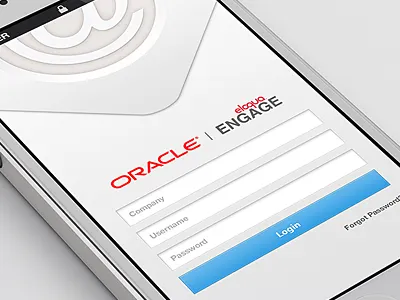 iOS Login app clean email home ios iphone login mail minimal minimalist mobile tracking ui white