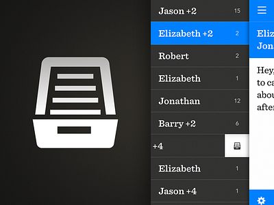 Archive Box cate email email client message message service river