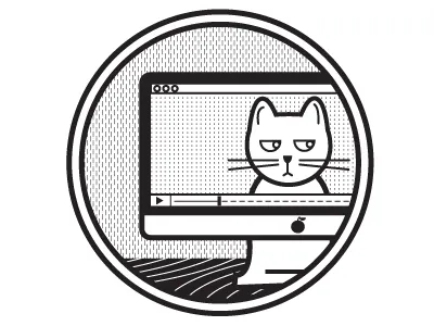 The Cat Video cats illustration internet