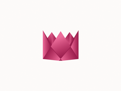 Crown branding logo vector