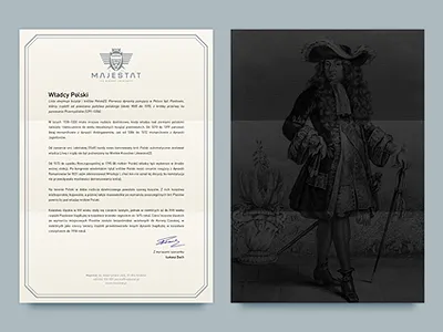 Personal branding branding design letter logo majestat