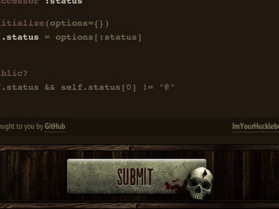 Submit button code outlaws submit ui western zombies