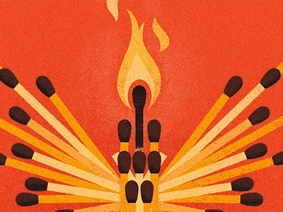 Matches fire flame illustration light matches texture