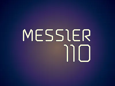 M110 Logotype Option future futuristic logo logotype space type