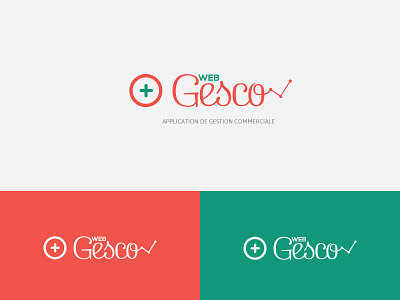 WebGesco - App Gestion Commerciale app gesco identity logo ui