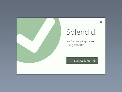Rebound - Simple Modal Window CakeHR clean flat interface modal photoshop popup ui window