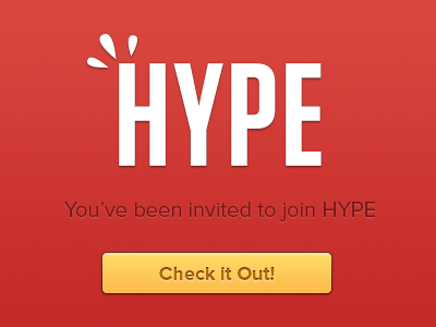 Email Invitation button clean email nathan splash