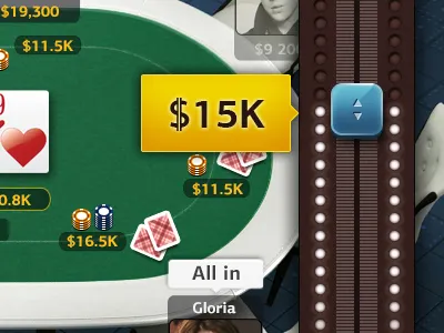Poker Game art game poker ui