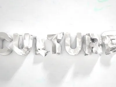 New logo build 3d c4d culture22 paper