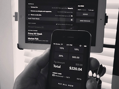 Mobile Pay Demo ios ipad iphone mobile pos responsive ui ux