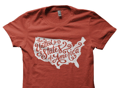 United States Tee america eagles freedom lettering tshirt typography united states