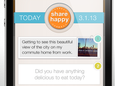 Todaymodal app happier mobile ui ux