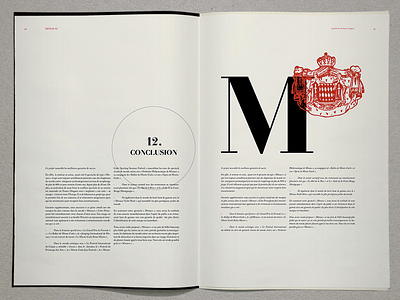 Monaco 5 book editorial design magazine monaco typography